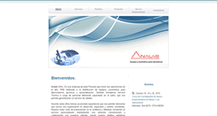 Desktop Screenshot of analab.com.pe